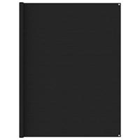 VidaXL Tenttapijt 250x350 cm zwart - thumbnail