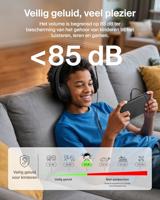 Belkin Gaming Inspire Bedrade Headset voor kinderen met USB-C-adapter, koptelefoon met verstelbare boommicrofoon, max. 85dB, voor Nintendo Switch 2, iPhone 16, Galaxy S25, Tablet, voor op reis - Zwart - thumbnail