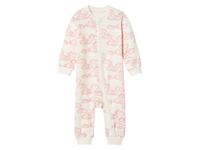 lupilu Baby slaapoverall (Wit, 50/56) - thumbnail