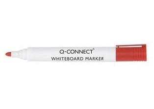 Q-CONNECT whiteboardmarker, 2-3 mm, ronde punt, rood Q-CONNECT whiteboardmarker, 2-3 mm, ronde punt, rood