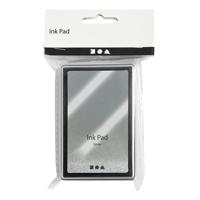 Creativ Company Stempelinkt, h: 2 cm, afm 9x6 cm, zilver, 1 stuk - thumbnail