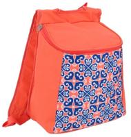 Gerimport koeltas 30 x 34 cm 12 liter polyester blauw/rood - thumbnail