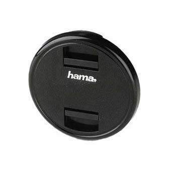 Hama Lensdop voor 58 mm lens, klemmechanisme in oppervlak, Super Snap, zwart
