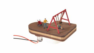 NOCH 13401 H0 micro-motion schommel Kant-en-klaar model NOCH 13401 H0 micro-motion schommel Kant-en-klaar model