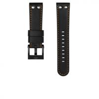 Horlogeband TW Steel CEB115 Leder Zwart 22mm - thumbnail