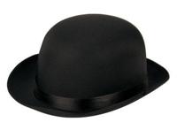 Bolhoed Benny satijn zwart - thumbnail