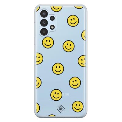 Samsung Galaxy A13 4G siliconen hoesje - Smileys Samsung Galaxy A13 4G siliconen hoesje - Smileys
