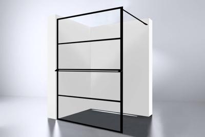 Best Design Best-Design "Noire" Losse Handdoekbeugel Tbv.Inloopdouche 1400 mm