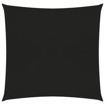 VidaXL Zonnezeil 160 g/m² 3,6x3,6 m hdpe zwart VidaXL Zonnezeil 160 g/m² 3,6x3,6 m hdpe zwart