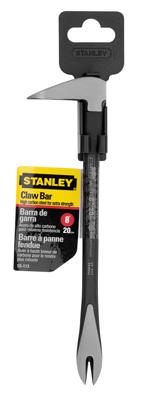 Stanley handgereedschap Koevoet Fijn Smalle Klauw 250mm - 0-55-114 Stanley handgereedschap Koevoet Fijn Smalle Klauw 250mm - 0-55-114
