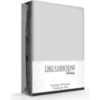 Dreamhouse Katoenen Hoeslaken Grijs 200 x 220 cm - thumbnail