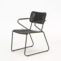 Swing dining tuinstoel antraciet 4SO - 4so - thumbnail