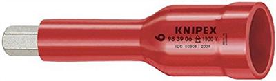 Knipex Dop voor ratel 1/2 "- 6 mm VDE" - 984906 Knipex Dop voor ratel 1/2 "- 6 mm VDE" - 984906