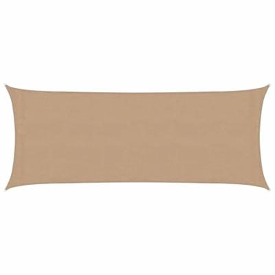 VidaXL Zonnezeil 160 g/m² 2x4,5 m hdpe taupe