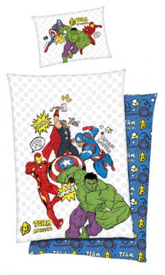 Marvel Avengers Dekbedovertrek team - 140 x 200 cm - 70 x 90 cm Marvel Avengers Dekbedovertrek team - 140 x 200 cm - 70 x 90 cm