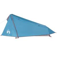 VidaXL Tunneltent 1-persoons waterdicht blauw - thumbnail