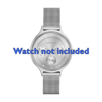 Skagen horlogeband SKW2312 Staal Zilver 14mm