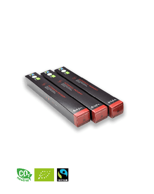 Mokafina aluminium koffiecapsules, authentic dessert, 10 stuks Mokafina aluminium koffiecapsules, authentic dessert, 10 stuks