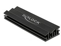 DeLOCK heatsink 70 mm voor m.2 module (zwart) - thumbnail