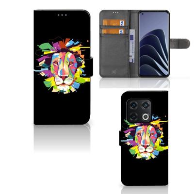 OnePlus 10 Pro Leuk Hoesje Lion Color OnePlus 10 Pro Leuk Hoesje Lion Color