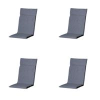 Kussen hoog 50x120 universeel outdoor Manchester denim grijs (4 stuks) Madison - Madison - thumbnail