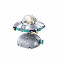 Sluban Garfield bouwstenen set - UFO (M38-B1223) - thumbnail