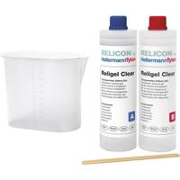 HellermannTyton 435-00757 Religel Clear 500ml-SIG-CL Tweecomponenten gel Inhoud: 1 stuk(s) - thumbnail