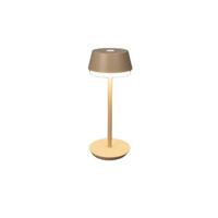 Konstsmide 7830-330 Lyon LED-accutafellamp 2.5 W Warmwit, RGB Zand - thumbnail