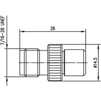 Telegärtner 100023840 100023840 Afsluitweerstand 1 stuk(s) - thumbnail