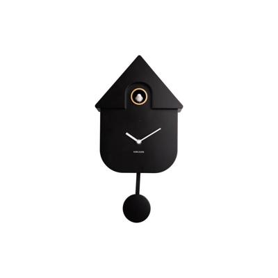 Wall clock modern cuckoo abs black Wall clock modern cuckoo abs black