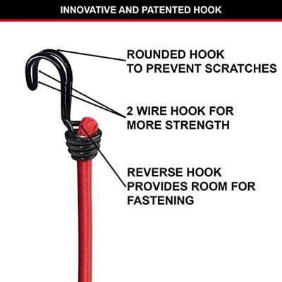 Masterlock Set of 10 Twin Wire bungees (2*25 + 2*45 + 2*60+ 2*80 + 2*100)double - 3043EURDAT