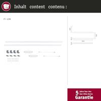Paulmann Inline LED-onderbouwlamp uitbreidingsset 6 W Warmwit Wit (mat) - thumbnail