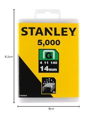 Stanley handgereedschap Nieten 14mm Type G - 5000 Stuks - 1-TRA709-5T - 1-TRA709-5T