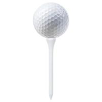 VidaXL 1000 st golftees 70 mm bamboe wit - thumbnail