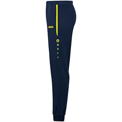 JAKO 6589 Vrijetijdsbroek Allround - Marine/Fluogeel - S