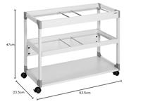 Durable Hangmappenwagen 379210 Grijs 1 stuk(s) - thumbnail