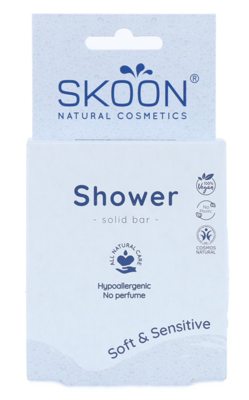 Skoon Shower Bar Soft & Sensitive Hypoallergeen Skoon Shower Bar Soft & Sensitive Hypoallergeen