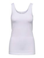 Only Onllive Love S/l Tank Top Noos Tops En Singlets White - thumbnail
