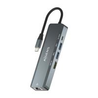 Aisens ASUC-5P011-GR USB-hub, grijs, 1 stuk - thumbnail