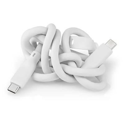 Nedis USB 3.2 Gen 1 5Gbps 60W USB Type-C 1.5m Wit - thumbnail