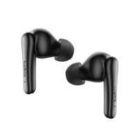 Belkin SoundForm Rhythm Oordopjes Draadloos, Oortjes met microfoon, snelladen via USB-C, 28 uur batterijduur, Waterdicht (IPX5), Bluetooth Earbuds voor o.a. iPhone, iPad, Galaxy, Pixel - Zwart - thumbnail