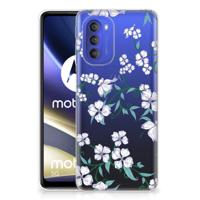 Motorola Moto G51 5G Uniek | TPU Case | Blossom White - thumbnail