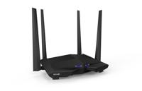 Tenda AC10 draadloze router Gigabit Ethernet Dual-band (2.4 GHz / 5 GHz) Zwart - thumbnail