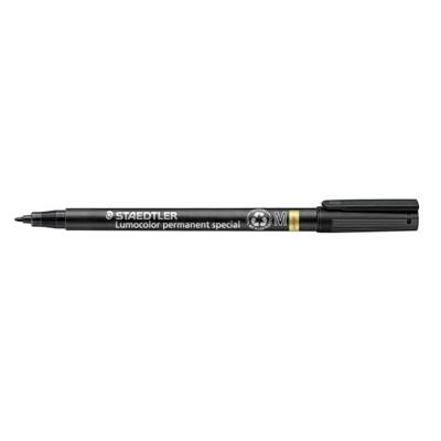 Permanente markeerstift Staedtler 319 Zwart 10 Onderdelen (10 Stuks)