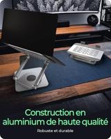 ICY BOX IB-NH300-R Laptopstandaard Zilver 43,2 cm (17 ) - thumbnail