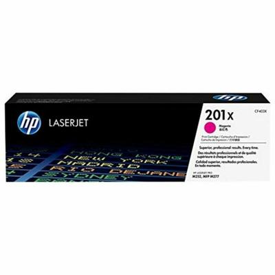 Originele HP 201X LaserJet magenta toner grote capaciteit (CF403X) voor HP Color LaserJet Pro M252 / M274 / M277