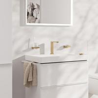 Hansgrohe Tecturis E 2-gats wastafelkraan 150 CoolStart met waste, Brushed Bronze - thumbnail