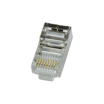 LogiLink MP0003 connector modulair 8P8C Cat5e shielded 100sts. LogiLink MP0003 connector modulair 8P8C Cat5e shielded 100sts.