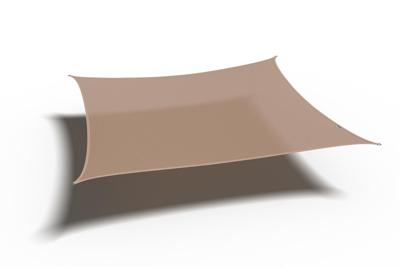 Platinum | Coolfit Schaduwdoek Rechthoek 300 x 500 cm | Sand