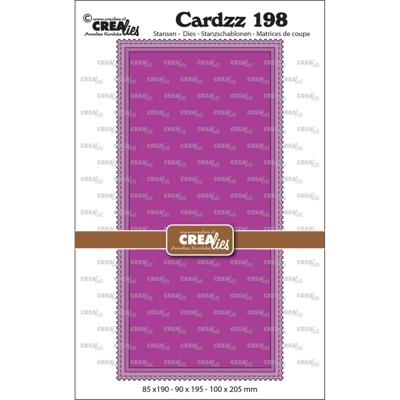 Crealies • cardzz snijmallen slimline m met postzegelrand